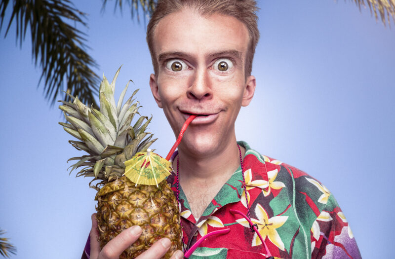Pineapple Cocktail Free Stock Photo