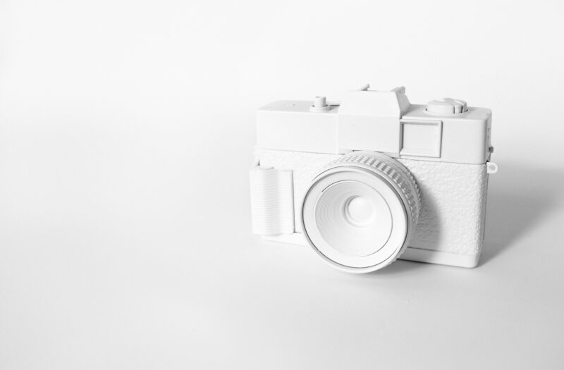 White Camera Free Stock Photo