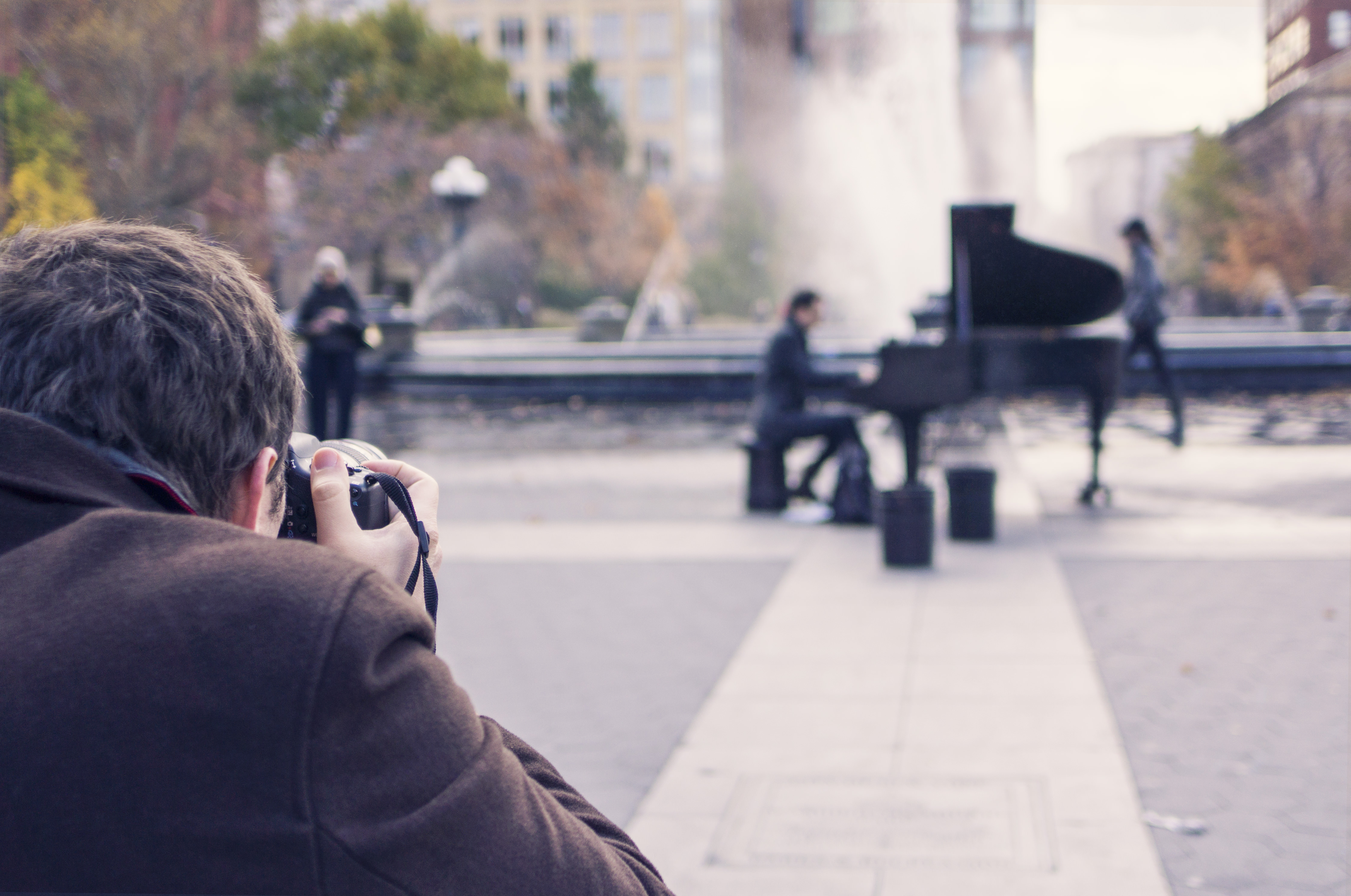 Photographer & Musician Royalty Free HD Stock Photo and Image