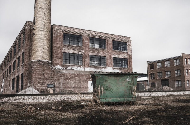 Abandoned Warehouse Free Stock Photo