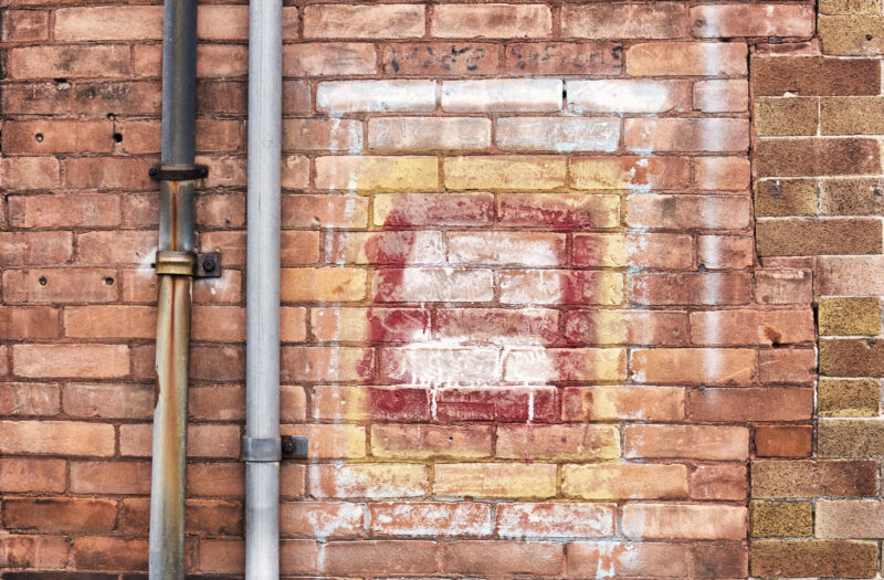 Brick Graffiti Free Stock Photo