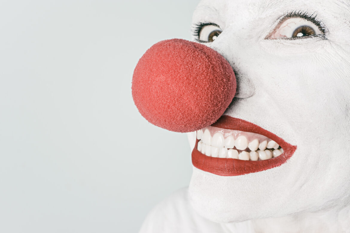 Red Nose Clown Free Stock Photo