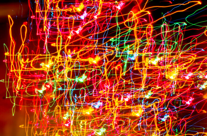 Abstract Bright Lights Free Stock 