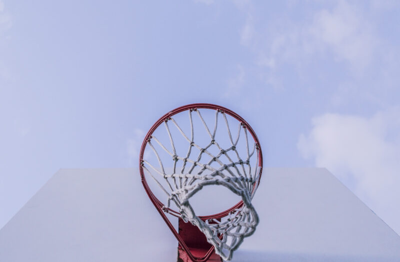 Minimal Basketball Hoop Free Stock Photo
