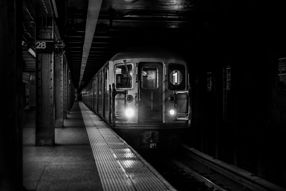 Subway Train Arrival Free Stock Photo