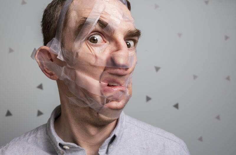 View Face Tape Free Stock Image