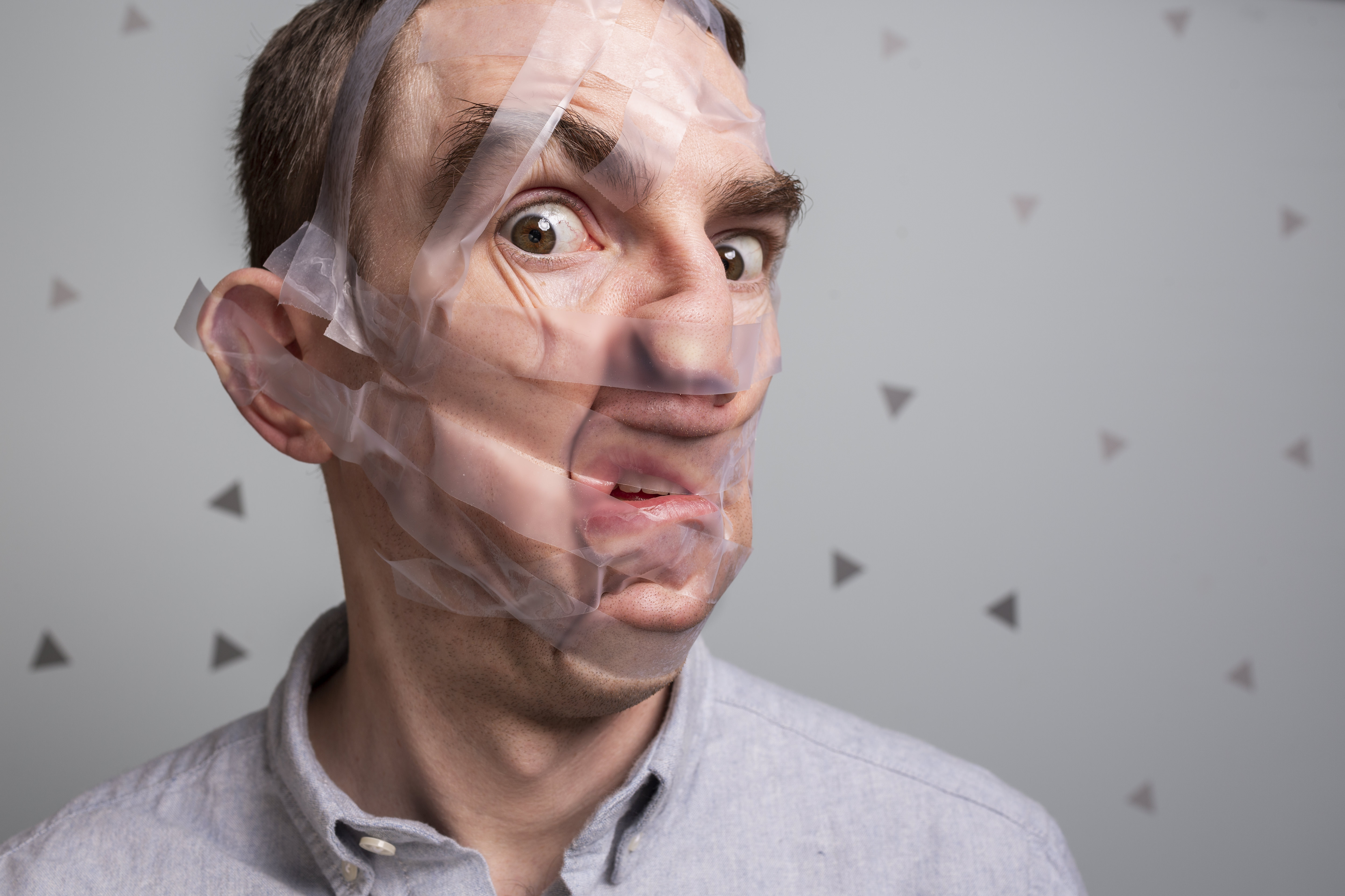 Face Tape Royalty Free HD Stock Photo and Image