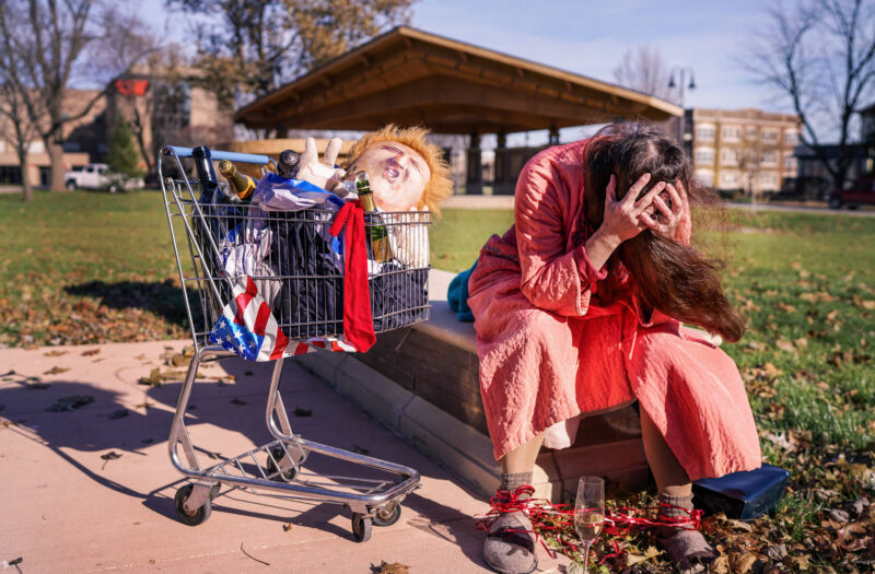 Sad and Homeless Free Stock Photo
