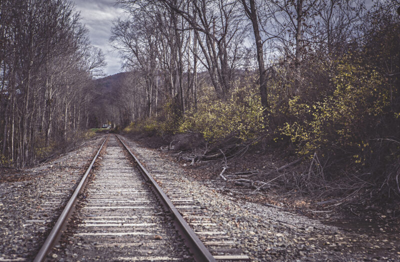 View Scary Tracks Free Stock Image