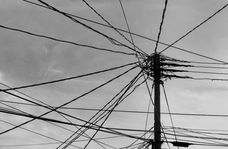 Wire Mess Free Stock Photo