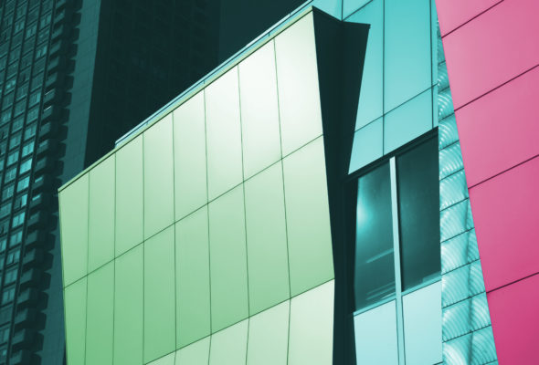 Colorful Abstract Building Free Photo