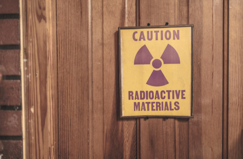 View Radioactive Symbol Free Stock Image