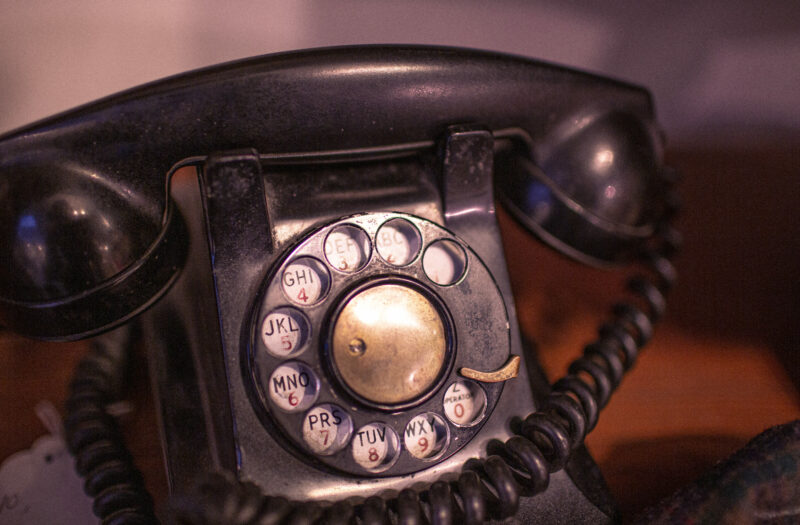 Retro Vintage Phone Free Stock Photo