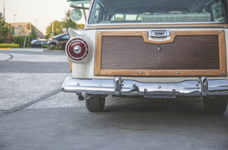 View Old Station Wagon Free Stock Image