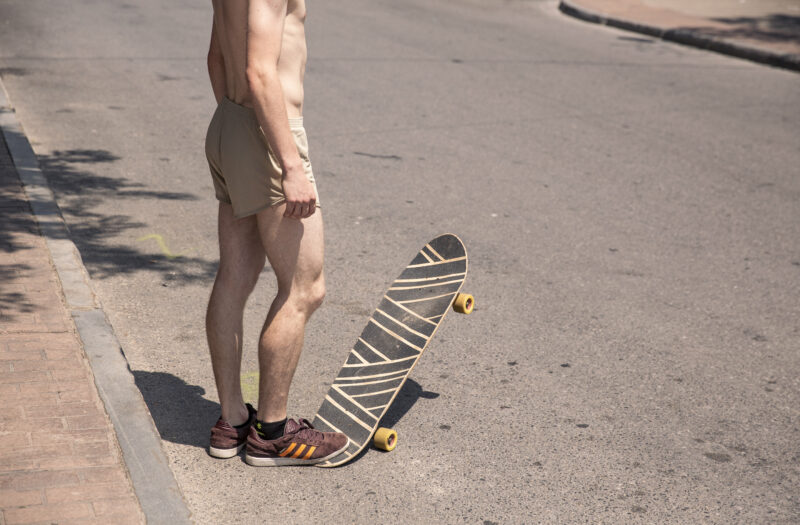 Skateboarding Man Free Stock Photo