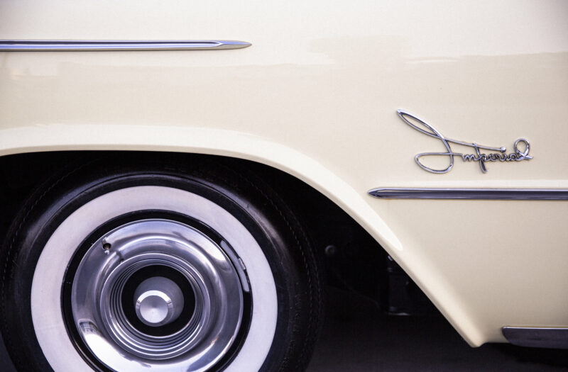 View Classic Car Detail Free Stock Image