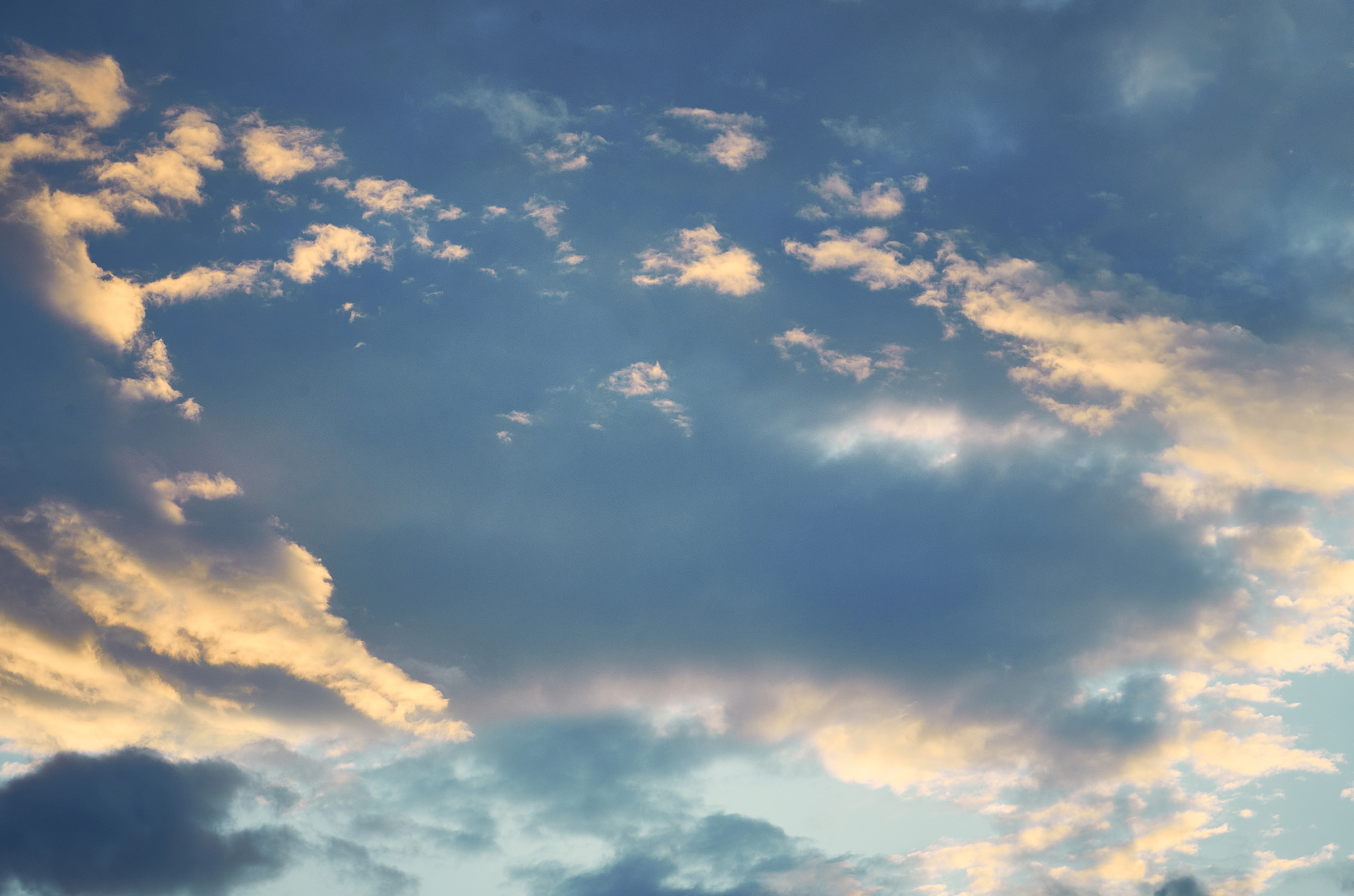 Heavenly Sky Background Royalty Free HD Stock Photo and Image