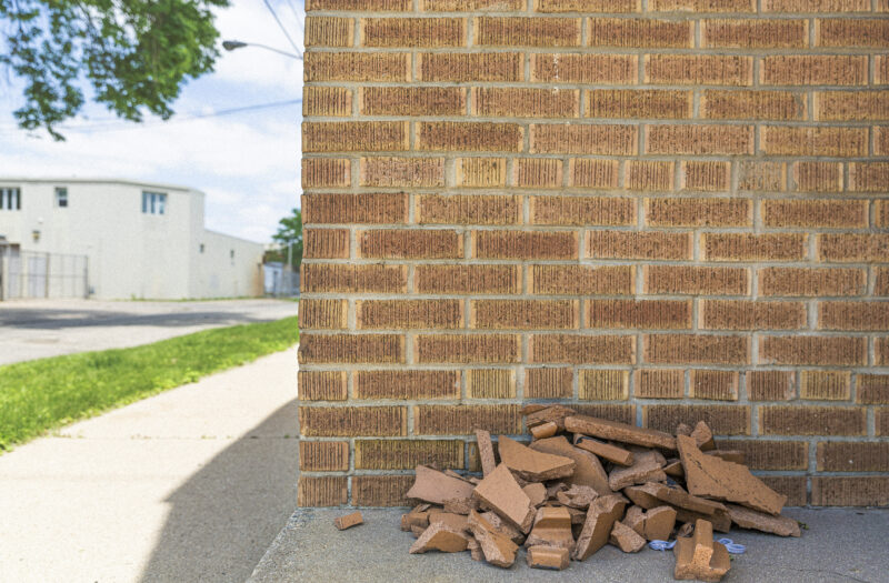 View Brick Building Wall Free Stock Image