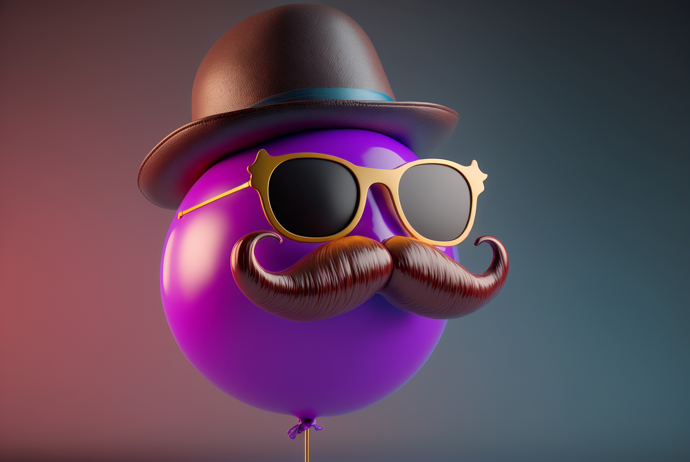 Balloon Sunglasses Royalty Free HD Stock Photo and Image