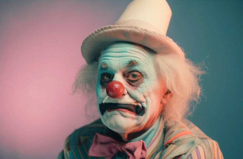 View Clown Person Face Free Stock Image