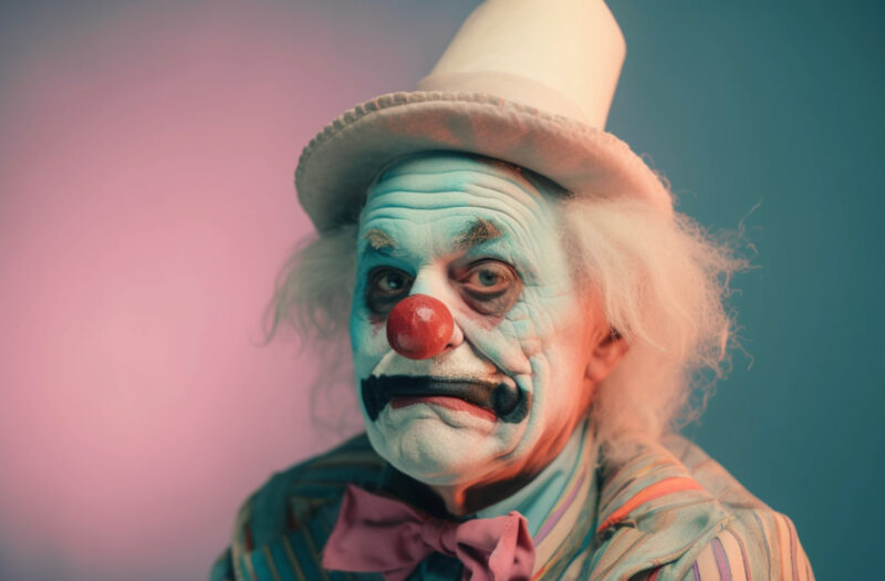 Clown Person Face Free Stock 