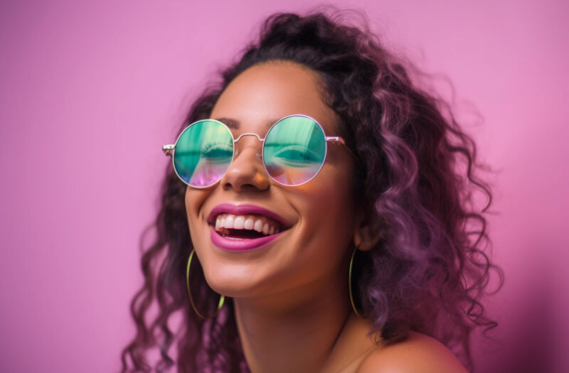 View Happy Smiling Woman Free Stock Image