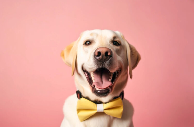 View Happy Dog Portrait Free Stock Image