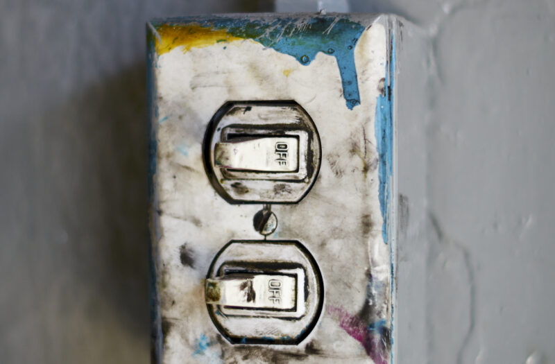 View Dirty Light Switch Free Stock Image