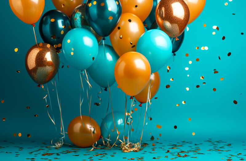 Colorful Cool Balloons Free Stock 
