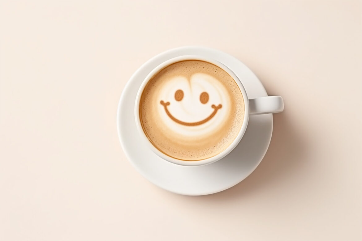 Coffee Latte Art Free Stock Photo