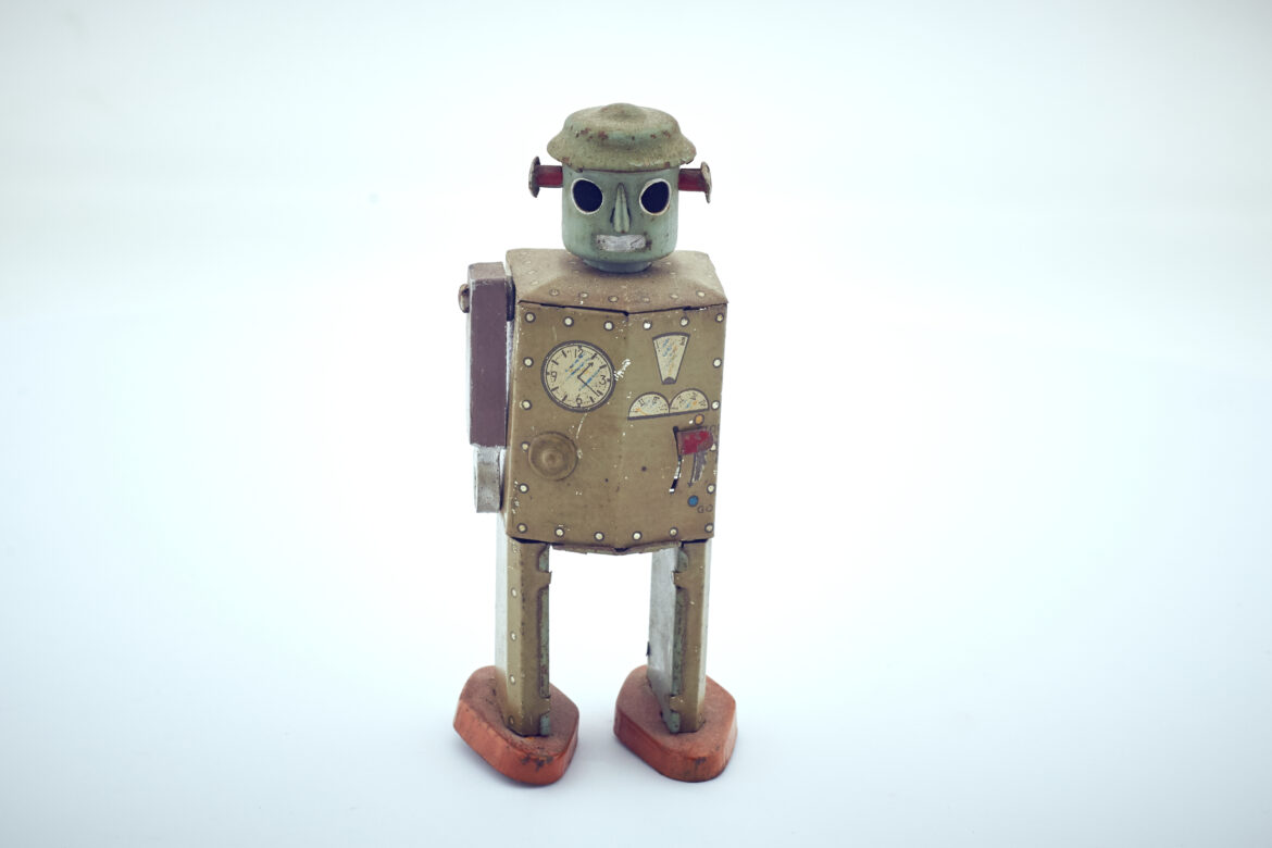 Retro Toy Robot Free Stock Photo