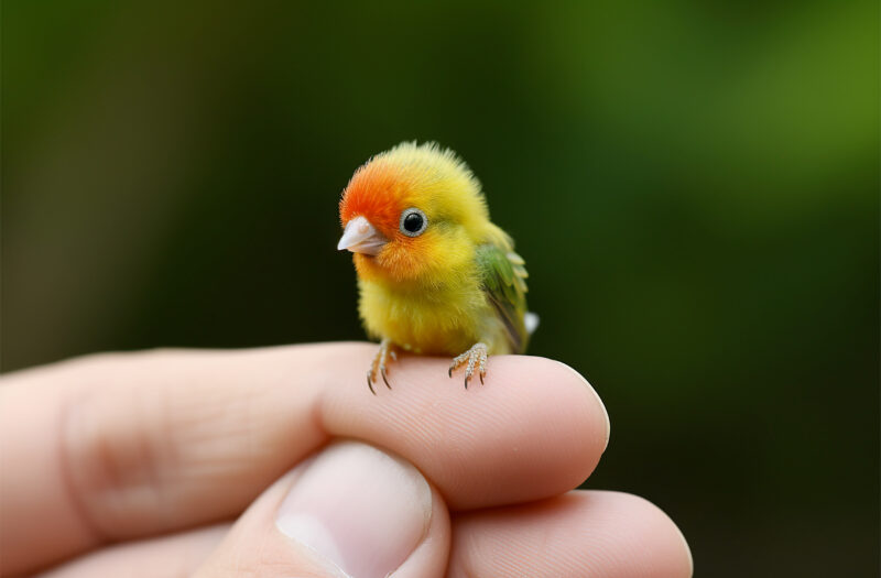 Cool Colorful Bird Free Stock Photo