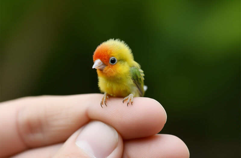 View Cool Colorful Bird Free Stock Image