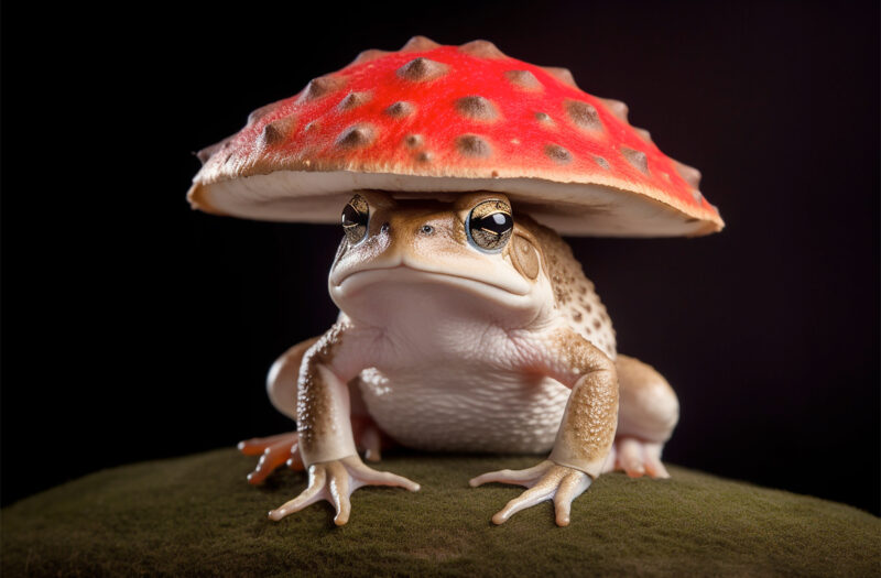 View Toad Stool Nature Free Stock Image
