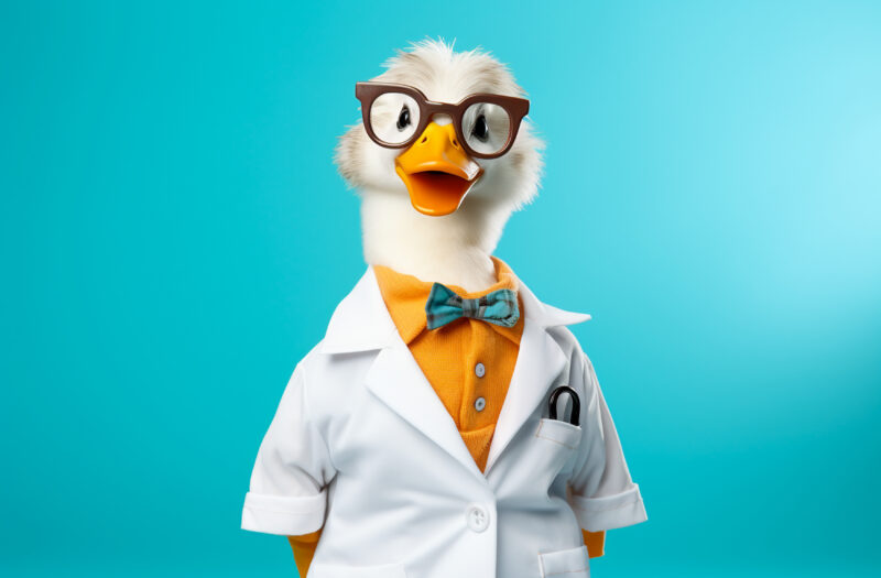 View Quack Duck Doctor Free Stock Image