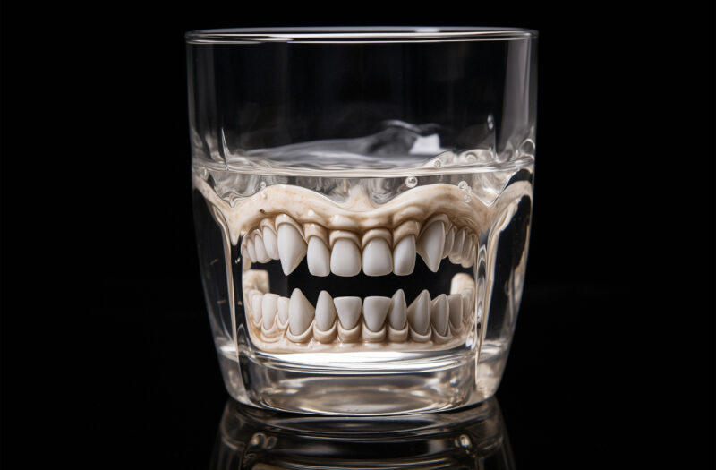 View Dracula’s Dentures Free Stock Image