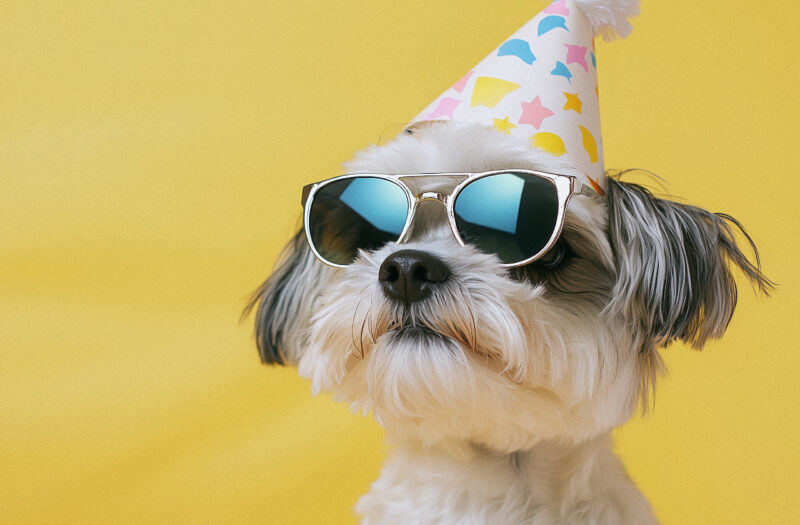 View Happy Birthday Dog Free Stock Image