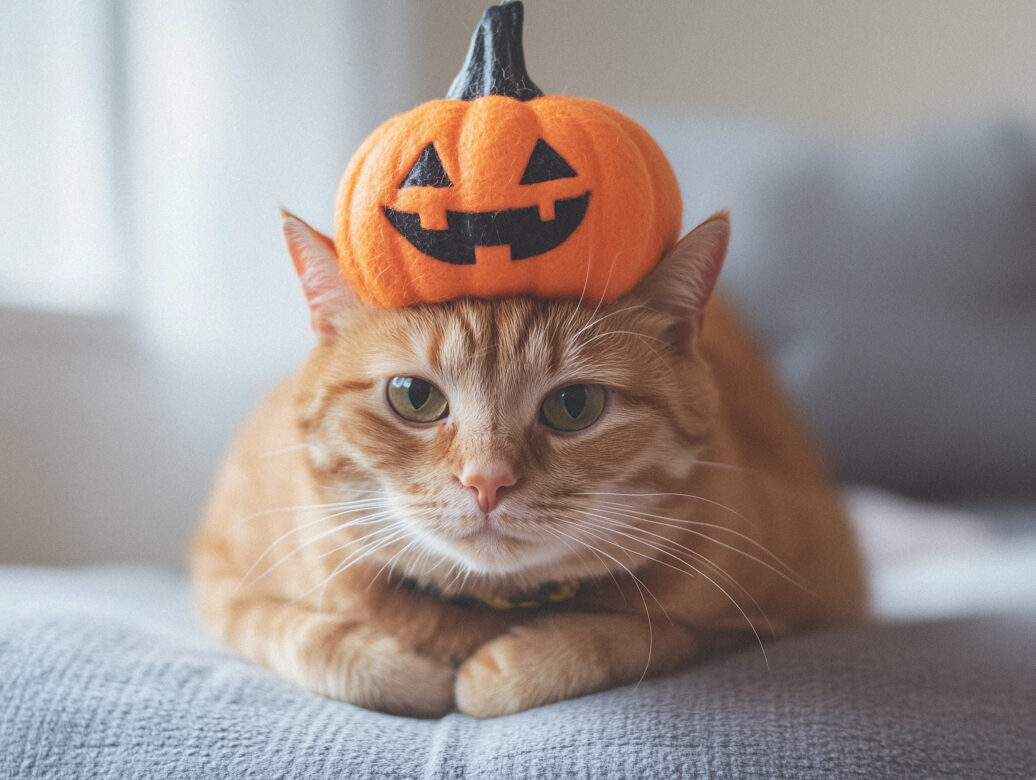 Halloween Cat Free Stock Photo