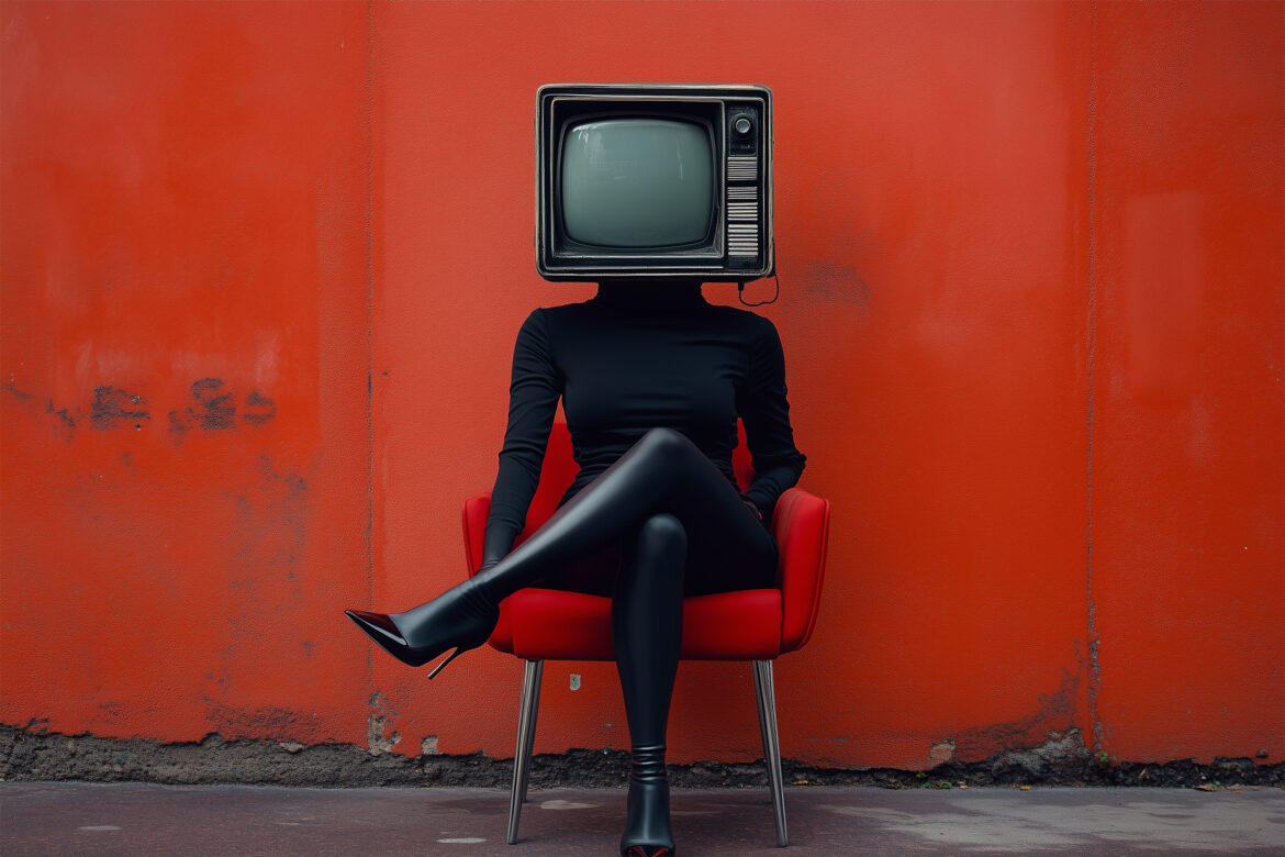 TV Head Free Stock Photo