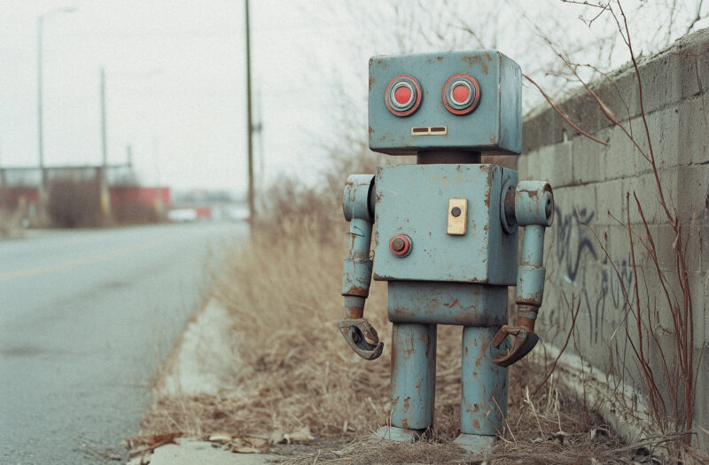 View Vintage Robot Free Stock Image